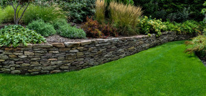 Stone Wall by CLC Landscape Design