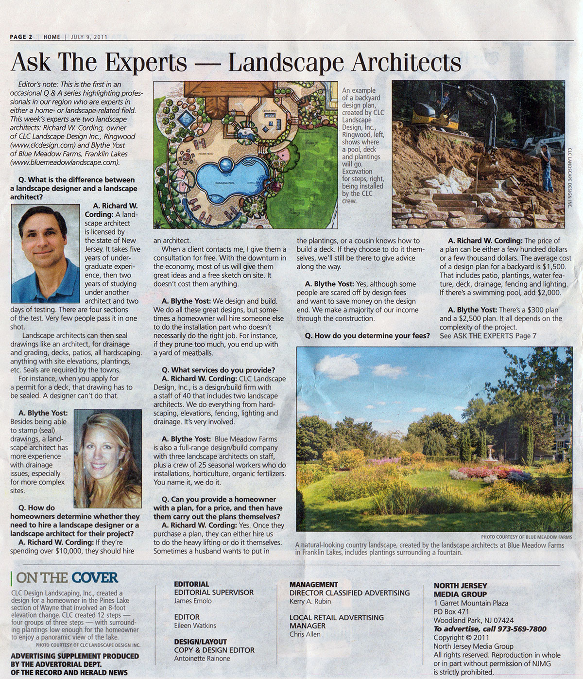 The Record - Ask The Experts - Landscape Architect (page 1)