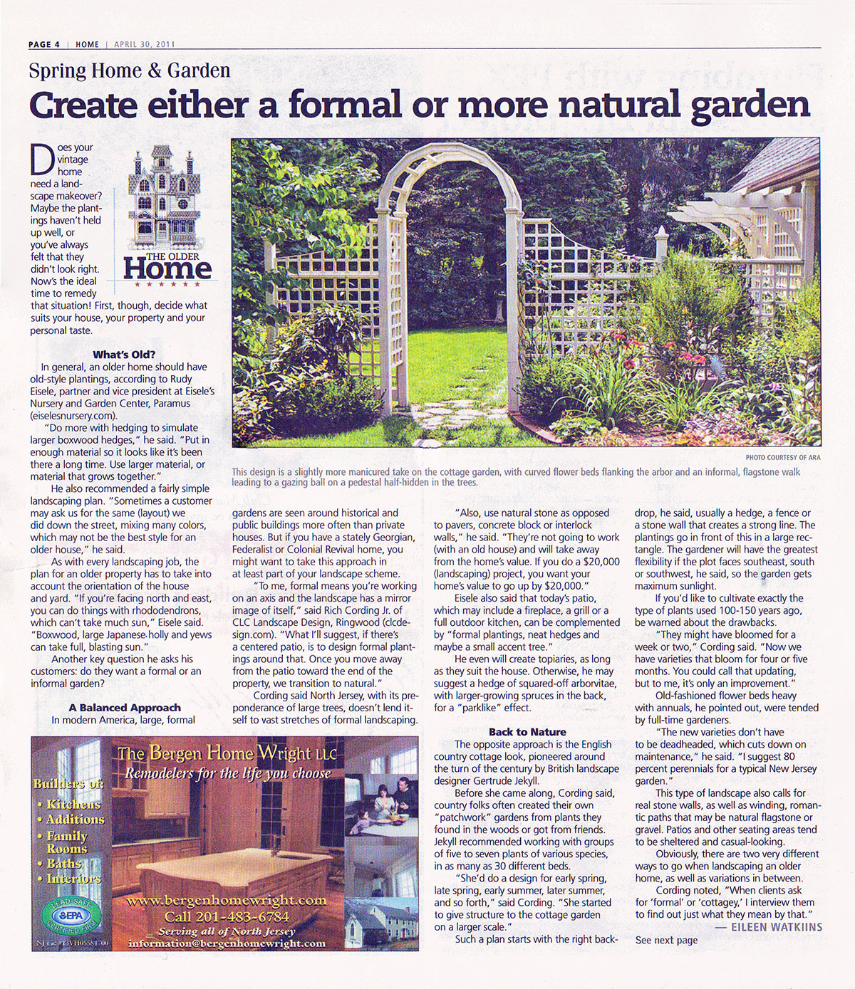 The Record - Formal or Semi-Formal Garden (page 1)