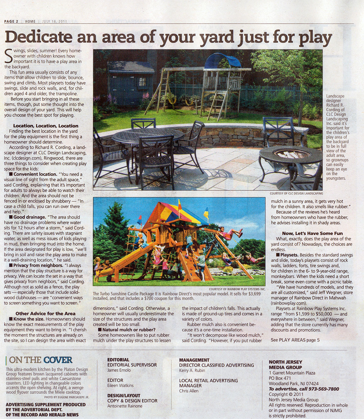 The Record - NJ Backyard Play Area (page 1)