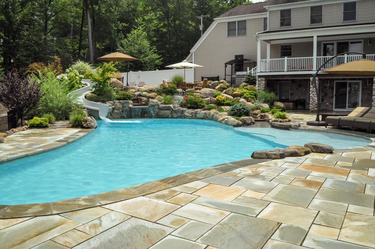 after photo of lake hopatcong landscape design
