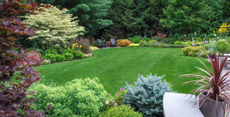 Ho-Ho-Kus Backyard Landscape Design - CLC Landscape Design