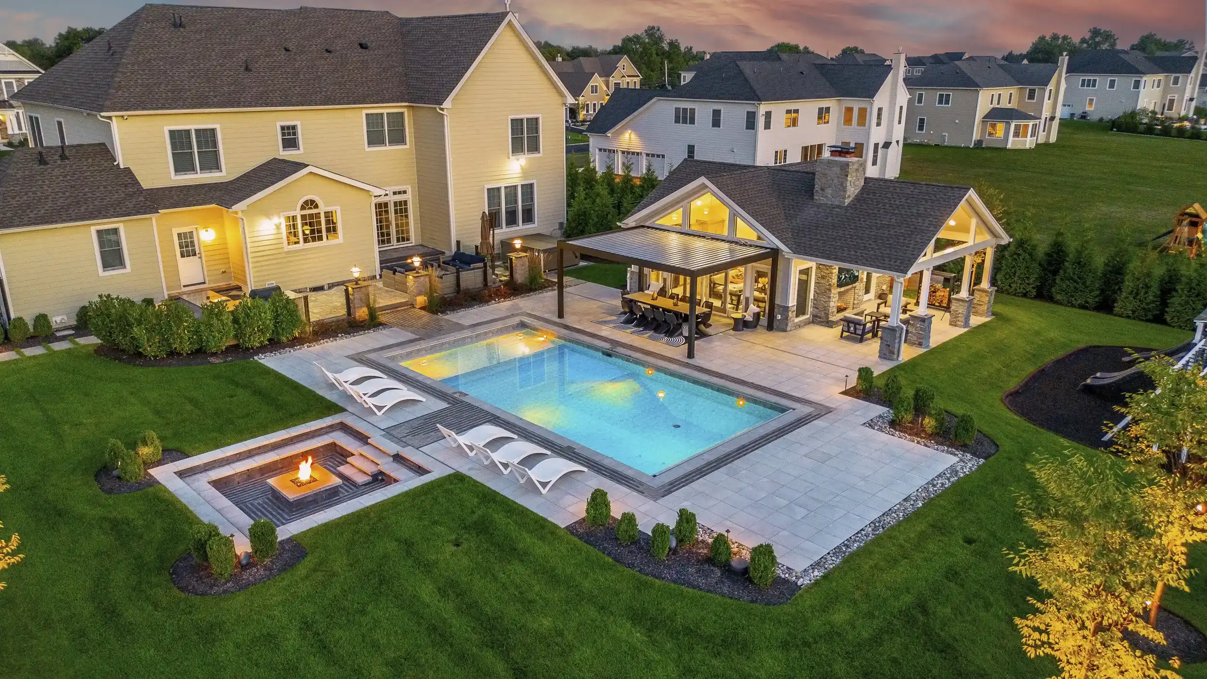 Piscina e Jardim — decoração e arquitetura